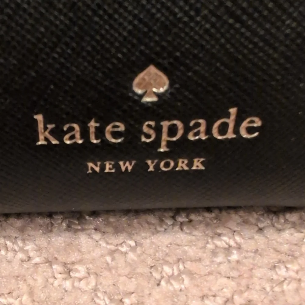 Kate Spade Black and Tan Crossbody Bag With Extra Pouch NWT